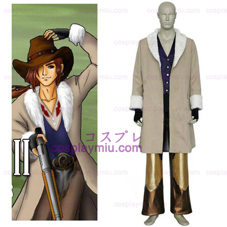 Final Fantasy VIII Irvine Kinneas Cosplay Kostymer