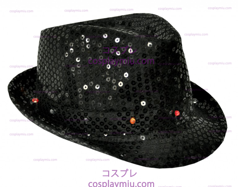Lys opp Sequin Black hatter