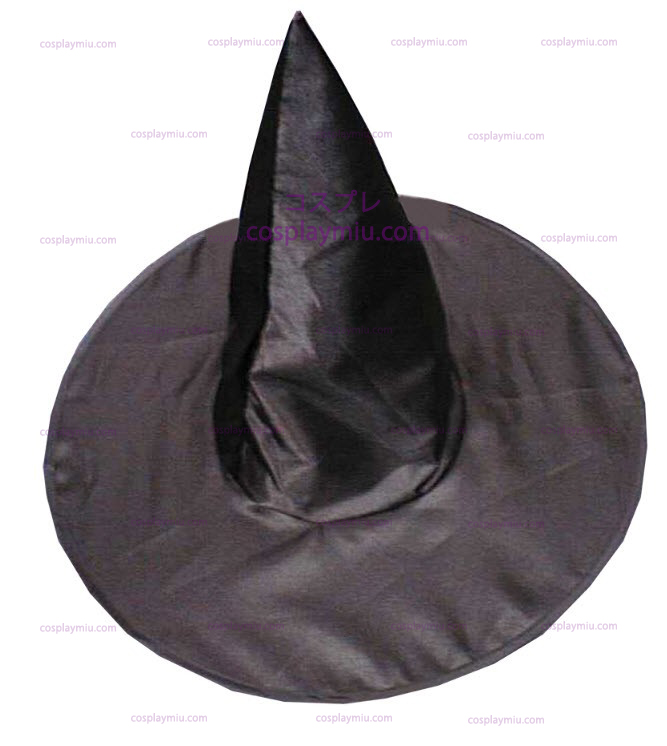 Deluxe Satin Witch hatter