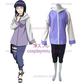 Naruto Shippuden Hinata Hyuga Cosplay Kostymer