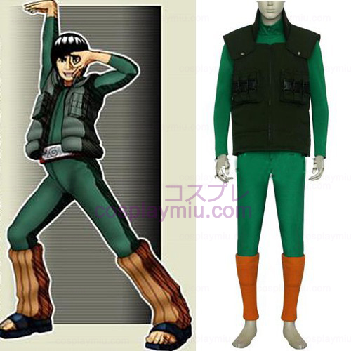 Naruto Maito Gai Cosplay Kostymer