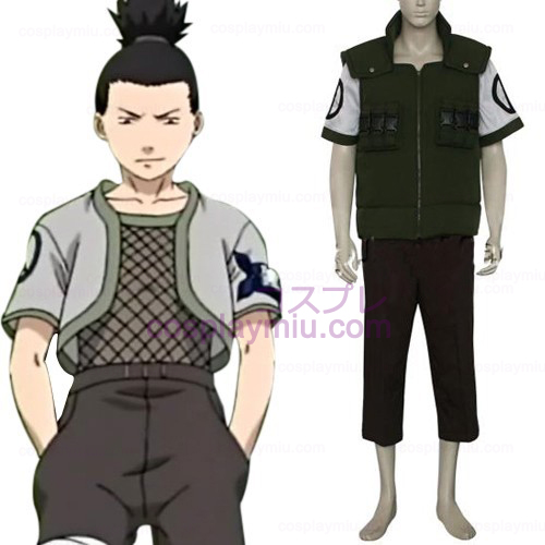 Naruto Nara Shikamaru Cosplay Kostymer