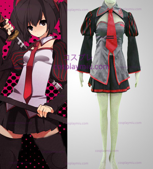 Vocaloid Zatsune Miku cosplay kostyme