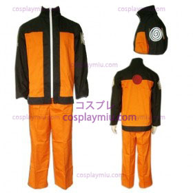 Naruto Shippuden Uzumaki Cosplay Kostymer og tilbehør Set