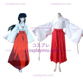 Inuyasha Kikyo Cosplay Kostymer