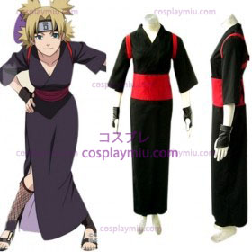 Naruto Shippuden Temari Cosplay Kostymer
