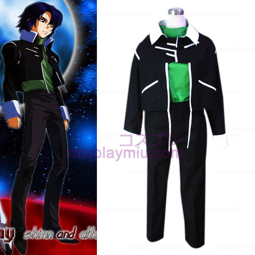 Gundam Seed Destiny Zala Grønn Cosplay Kostymer