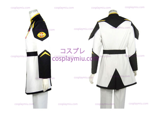 Yzak Gundam SEED ZAFT uniform hvit